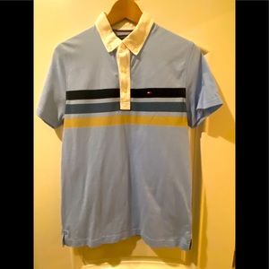 TOMMY HILFIGER blue t shirt